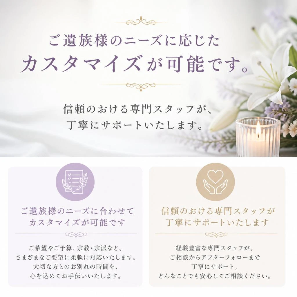 フューネラルアシストの特徴